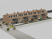 render casas unifamiliares adosadas 2