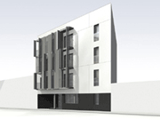 render edificio plurifamiliar 2